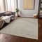 Homeroots 3' X 5' Beige Geometric Washable Indoor Outdoor Area Rug 607470 - alternate 5