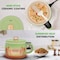 Nutrichef 1.6 QT Portable Electric Rice Cooker & Lunch Maker, Green NC12BGREEN - alternate 4