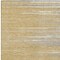 Homeroots 8' X 10' Gold Gray And Ivory Striped Washable Indoor Outdoor Area Rug 597244 - alternate 8