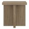 Homeroots 22" Gray Wood Square End Table 544239 - alternate 7