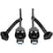 Tripp Lite USB 3.0 SUPERSPEED A/A CABLE FOR USB 3.0 ALL-IN-ONE KEYSTONE/PANEL MO U325-003-IND - alternate 1