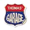 Signmission Thomas's Garage, 18 Inch X 18 Inch, Vinyl Decal SHI-D-18-383-THOMAS - alternate 1