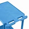 Luxor Utility Cart - 3 Shelves Structural Foam Plastic HE34-BU - alternate 7