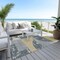 Homeroots 10' X 14' Gray And Gold Geometric Washable Indoor Outdoor Area Rug 617919 - alternate 7