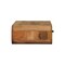 Homeroots 18" Oak Solid Wood Oval One Drawer Floating Nightstand 653834 - alternate 7