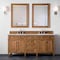 James Martin Vanities Brittany 72'' D Vanity, Saddle Brown w/ Victorian Sil Silestone Top w/FreePower Wireless Charger 650-V72-SBR-FVSL - alternate 9