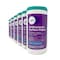 Zogics Antibacterial Disinfecting Wipes 75 Wipes/Canister, 6PK ZDW75-6 - alternate 1