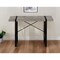 Homeroots 49" Gray and Black Computer Desk 489868 - alternate 8