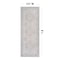 World Rug Gallery Blue and Ivory Medallion Rug - Machine Washable, Flat Pile, Family Friendly 2 ft 6 in x 8 ft Runner WR172BLUE26X8 - alternate 8