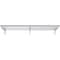 Amgood AmGood 18 in. x 72 in. Stainless Steel Folding Wall Shelf AMG FWS-1872-Z - alternate 5