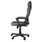 Elama High Back Faux Leather Adjustable Office Chair in Charcoal Grey ELM-F-002 - alternate 5