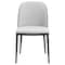 Leisuremod 70.9 in W, 29.5 in L, Manufactured Wood/Steel/Velvet, Black/Platinum Blue TT70-CBL18-BU - alternate 9