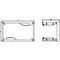 Siemens ALPHA 400/630/1250 DIN assembly kit front cover for unequipped panel H = 8GK4501-1KK12 - alternate 3