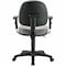 Lorell Task Chair, 17.30" to 22.40", Adjustable Arms, Gray LLR80005 - alternate 2