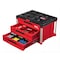 Milwaukee Tool PACKOUT 3-Drawer Tool Box, Polymer, Black/Red, 22-1/4 in W x 16-1/4 in D x 14-1/4 in H 48-22-8443 - alternate 13