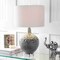 Jonathan Y Andrews 27" Ceramic LED Table Lamp, Chrome JYL5025A - alternate 6