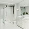 Vigo 36 in. L x 48 in. W x 79 in. H Frameless Sliding Rectangle Shower Enclosure Kit in Matte Black VG6051MBCL48WR - alternate 4