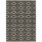 Homeroots 8' X 10' Black And Beige Geometric Washable Indoor Outdoor Area Rug 599607 - alternate 8