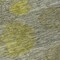 Homeroots 8' Gray Lime Green And Silver Round Polka Dot Washable Indoor Outdoor Area Rug 614679 - alternate 6