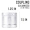 B & K STZ Industries 1/2 in. FIP each X 1/2 in. D FIP Galvanized Malleable Iron Coupling 313UPCO-12 - alternate 6