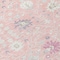 Homeroots 3' X 5' Pink Purple And Gray Oriental Washable Indoor Outdoor Area Rug 598064 - alternate 4