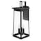 Homeroots Alden 3-Light Matte Black Wall Light 398458 - alternate 1