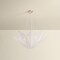 Corbett Lighting Azores 3 Light Chandelier in Warm Silver Leaf Finish 561-28-WSL - alternate 3