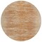 Homeroots 8' Salmon And Copper Round Abstract Washable Indoor Outdoor Area Rug 587646 - alternate 5