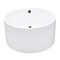 Kingston Brass 45-Inch Acrylic Round Double Ended Freestanding Tub with Overflow/Drain Assembly VTRO454523M0 - alternate 1