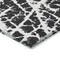 Homeroots 2' X 3' Black and White Abstract Washable Non Skid Indoor Outdoor Area Rug 559235 - alternate 6