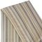 Homeroots 39" X 71" Beige and Pink Cotton Striped Turkish Towel Throw Blanket with Tassels 521289 - alternate 3