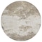Homeroots 8' Taupe And Beige Round Abstract Washable Indoor Outdoor Area Rug 599528 - alternate 6
