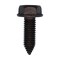 Auveco 8-1.25 x 25mm Hex Washer Head - Black Polyseal, 25PK 12336 - alternate 1