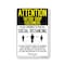 Signmission Public Safety, Tattoo Shop Customers Practice Social Distancing, 18in X 12in, OS-NS-A-1218-25368 OS-NS-A-1218-25368 - alternate 1