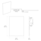 Gatco Flush Mount EZ Hanging 31.5" Frameless Rectangle Mirror 1802 - alternate 5