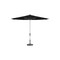 Treasure Garden 11 ft Patio Umbella, aluminum, fiberglass ribs, outdoor, Black UM841-SS 5408 Black - alternate 1