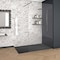 Anzzi 59 in. x 35 in. Barrier-Free Curbless Shower Base in Black with Reversible Drain and ADA Compliant SB-AZ508RL-BL - alternate 9