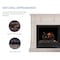 Duluth Forge Ventless Natural Gas Log Set - 18 in. Stacked Oak, 30,000 BTU, T-Stat Control DLS-N18T-2 DLS-L18T-2 - alternate 12