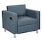Office Star Products Atlantic Chair, Blue ATL51-R105 - alternate 7