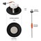 Nuwatt 4 Inch Black Adjustable Can Lights Gimbal Recessed Lighting, Damp Rated, 2700K-5000K, 750LM, 24PK NW-GMB-C4-10W-5CCT-BLK-24P - alternate 7