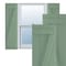 Ekena Millwork True Fit PVC, Three Board Joined Board-n-Batten Shutters w/Z-Bar, Track Green , 16 1/8W x 44H, PR TFP102BBF16X044TG - alternate 1