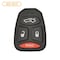 Aks Keys 2004 - 2009 New Remote Control Key Keyless Fob Rubber Pad Buttons For Chrysler Dodge Jeep 4B RP-CHRYS-10 - alternate 2