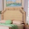 Bali & Pari Hekima Natural Rattan Standalone Headboard, Coastal Boho Style Handwoven Wicker Bed Backdrop, Queen 270-14783-ZORO - alternate 4