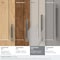 Amerock Bronx 6-5/16 in 160 mm Center-to-Center Gunmetal Cabinet Pull BP36559GM - alternate 5