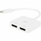 Monoprice USB-C to Dual 4K DisplayPort Adapter Dual 4K at 60Hz 43526 - alternate 1