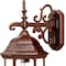Homeroots Narrow Brown Domed Hanging Glass Lantern Wall Light 398588 - alternate 3