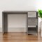 Homeroots 43" Light Gray Computer Desk 403775 - alternate 4