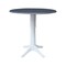 Whitewood Industries Extension Dining Tables, 45 in L, 38 in H, Parawood K05-42DPT-27-6B-2 - alternate 1