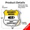 Signmission Security Notice Shield Sign This Propert, 18 inch X 18 inch, Vinyl Decal, 2PK SHI-D-2PACK-18-461 - alternate 3