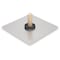 Marshalltown Aluminum Hawk, 14 x 14 in, Wood Handle, Drywall Hawk, Masonry Hawk 6W - alternate 1